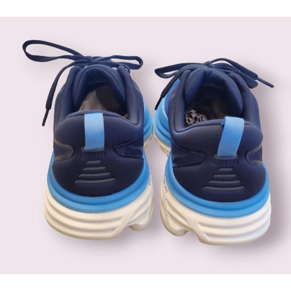 Hoka One One Bondi 8 1123202 Osaa Blue Men's 10 D (Uk-9.5) Shoes Running | EUC - Picture 5 of 8